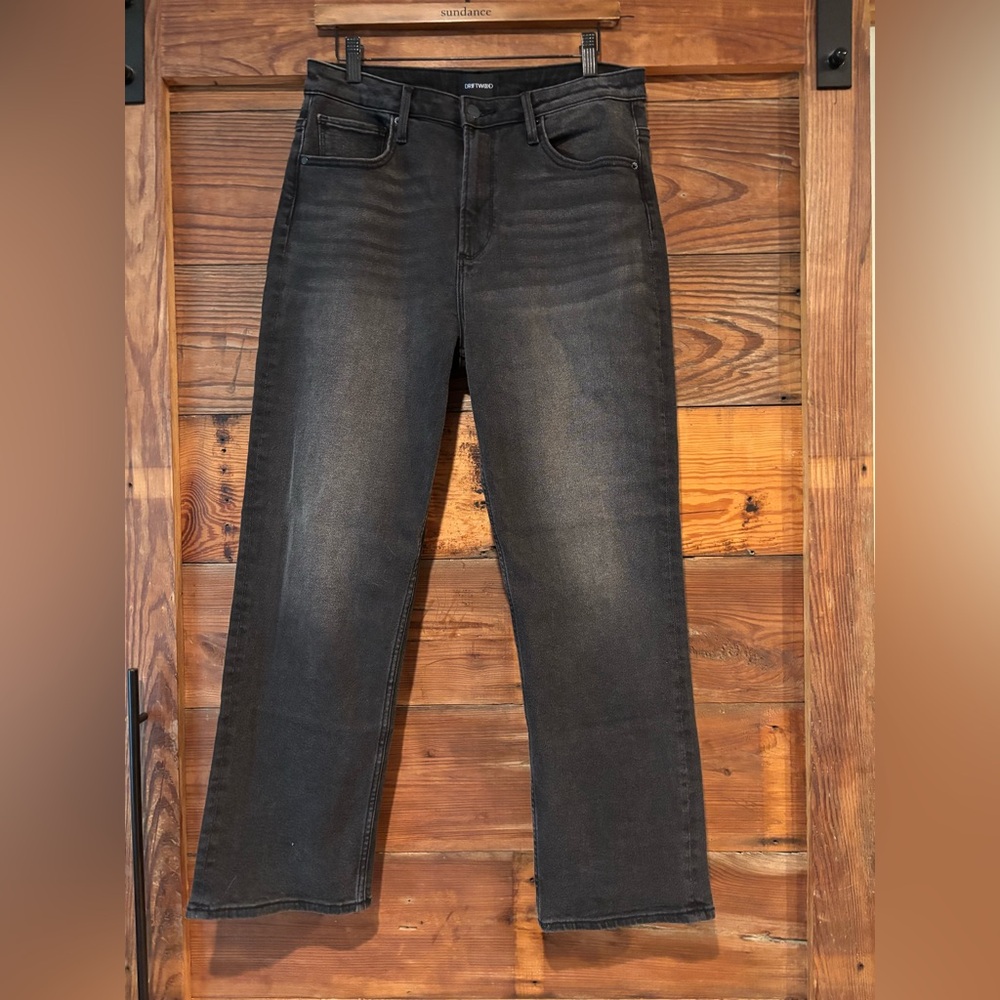 DRIFTWOOD Women's Charcoal Straight Jeans